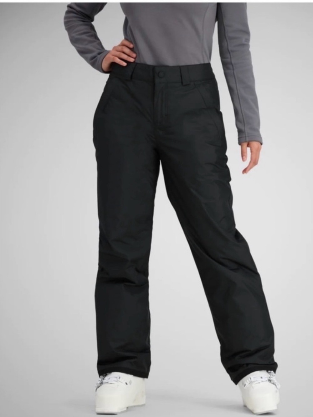 OBERMEYER Keystone Insulated Ski Snow Snowboard Pants Womens 18 Black Waterproof